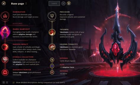 Dark Harvest LoL Guide .